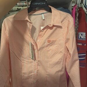 Cinch long sleeve shirt